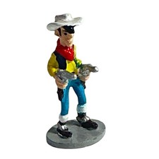 FIGURINE EN PLOMB LUCKY LUKE