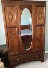 Antique Edwardian Wardrobe