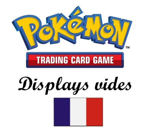 Pokemon display boites vides - -,