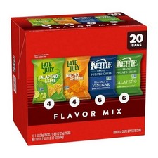 Variété De Chips De Pommes De Terre Tortilla 20 Compte (Caisse De 4)