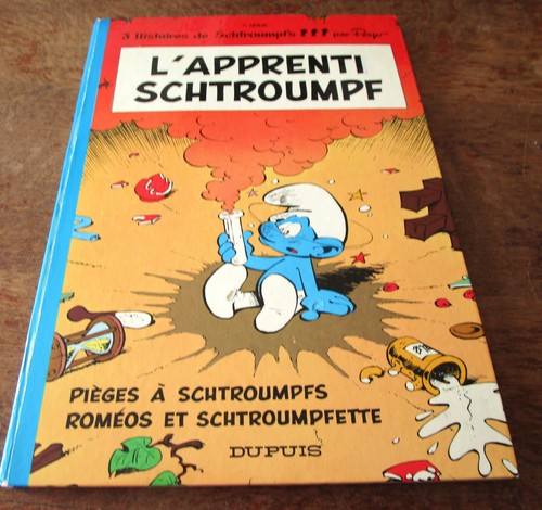 Apprenti schtroumpf peyo - schtroumpf,,