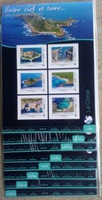 COLLECTOR ENTRE CIEL ET TERRE - ILES FRANÇAISES  8 FEUILLETS  NEUF