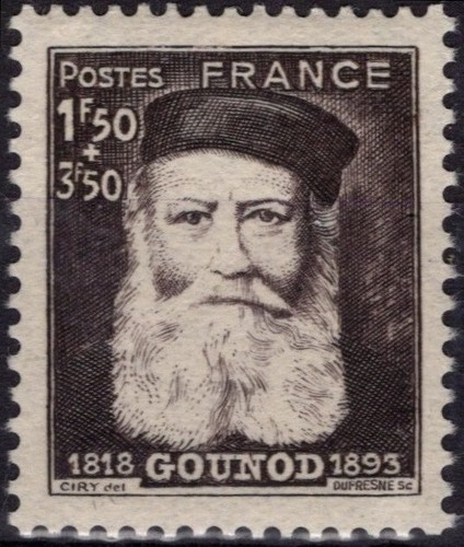France 601 mnh compositeur - **,