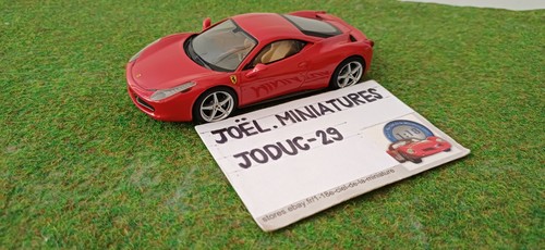 Ferrari 458 italia - ferrari, rouge