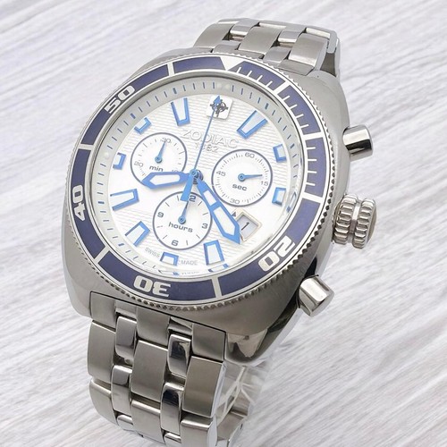 Chronograph cushion watch - cushion,