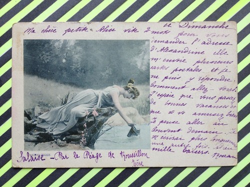 Cpa 1900 photo reutlinger - 1900,