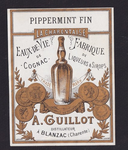 Ancienne étiquette france - ancienne,