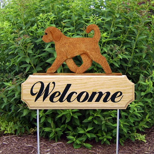 Panneau bienvenue bois - bienvenue, en
