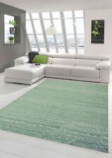 Tapis de salon design et contemporain Tapis court Uni Vert