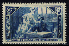 Timbre de France Poste Chomeurs intellectuels N° 307 Neuf ** MNH