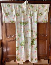 Japon. Long Kimono féminin.