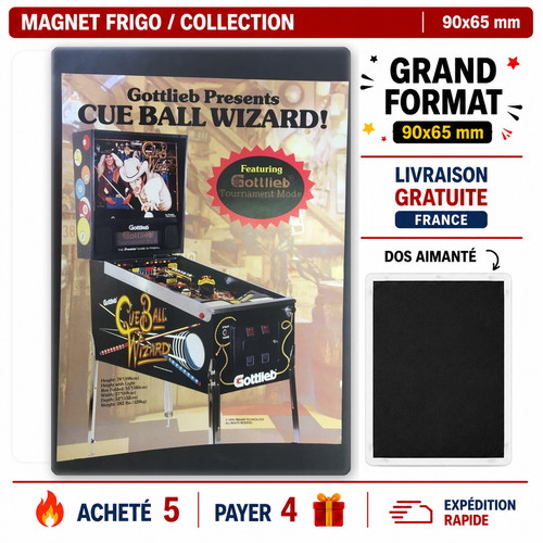 Magnet flyer pinball cue ball - magnet,