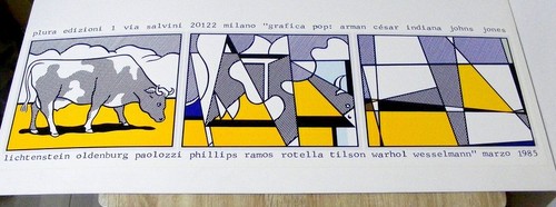 Roy lichtenstein cow - roy,