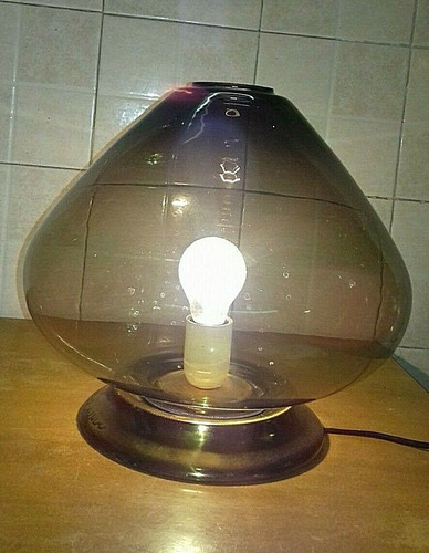 Rare lampe table anni60 - lampe, de