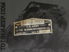 PLAQUETTE PLATE SIREN SIRENE