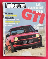 L'AUTO-JOURNAL N°5 1984 Les GTI GOLF 205 R11 Turbo R18 gtx TALBOT Voir sommaire
