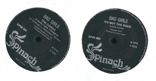 Disque tours bad girls - tours,