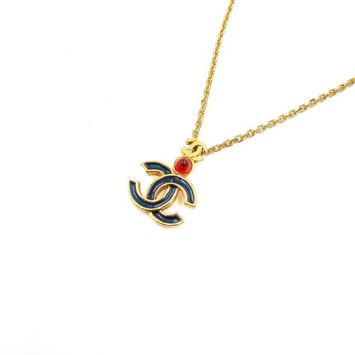 Collier pendentif chanel - pendentif, cc