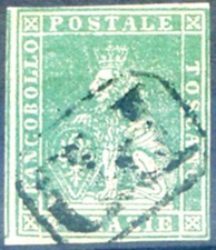 Toscane. Marzocco 4 cr. 1857