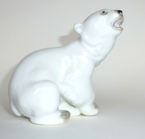 Figurine porcelaine ours - en,