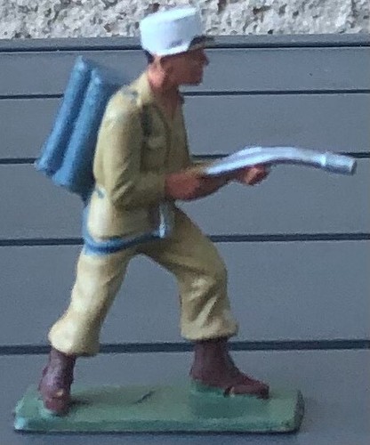 Figurine légionnaire lance - figurine, lance-