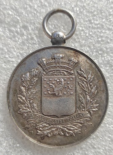 Medaille argent ville - medaille,