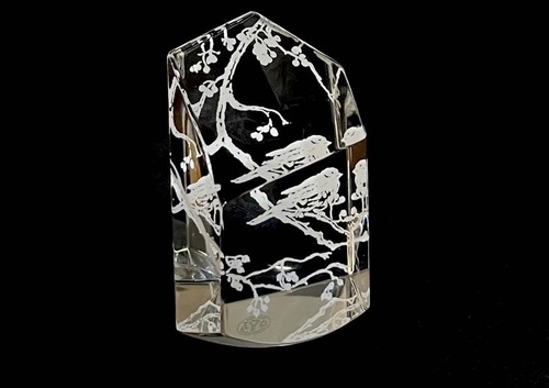Presse papier cristal - , de