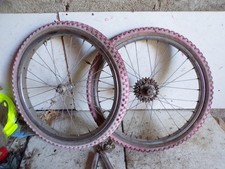 paire de jantes roues bmx