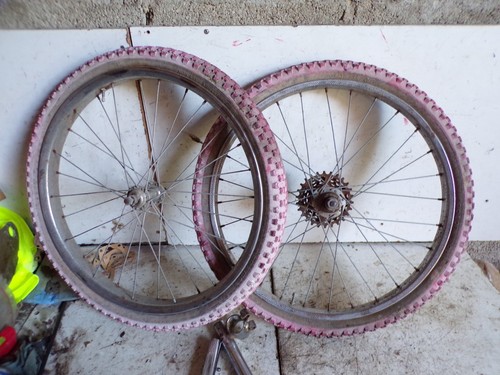 Paire jantes roues bmx - paire,