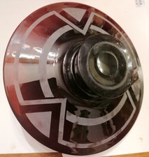 superbe coupe à fruit ambrée