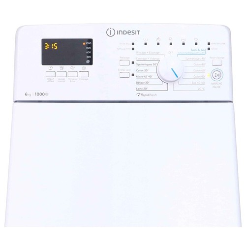 Lave linge top indesit - lave-linge,