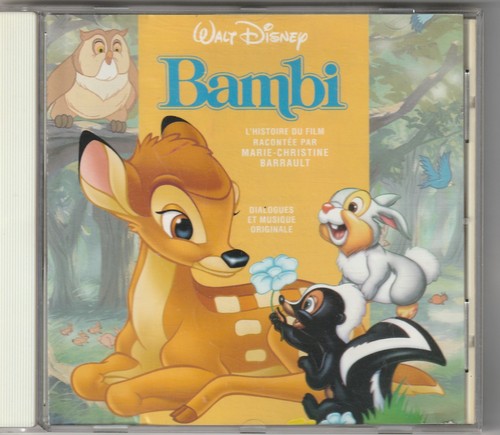 Bambi walt disney histoire - walt,