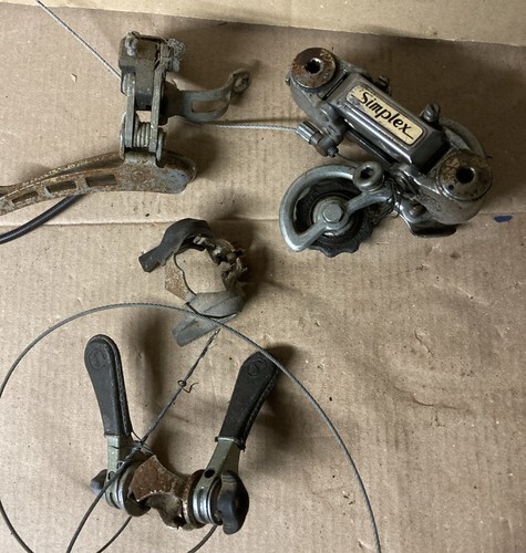 Lot ancien dérailleur manette - dérailleur,