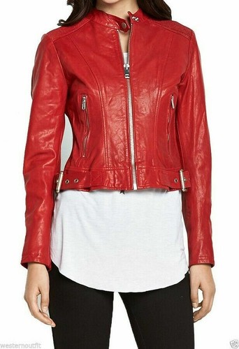 Blouson court cuir - blouson, en