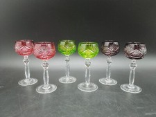 6 verres à liqueur en Cristal