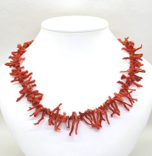 Collier bottes corail - a,