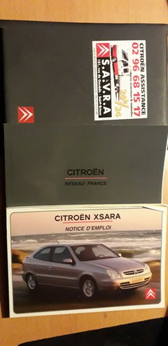 Citroën xsara 2001 notice - citroën,