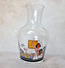 Carafe Humoristique en Verre Vintage Décor Érotique