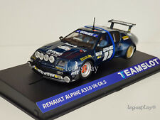 Slot Car Scalextric Team Slot 12502 Renault Alpine A310 V6 GR.5 Rally Du Var '76