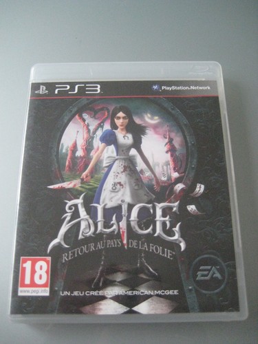 Ps3 alice retour pays la - au, de