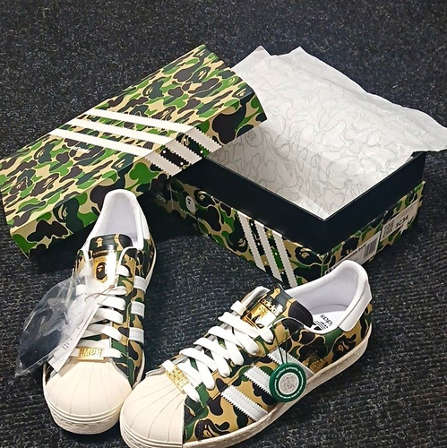 Adidas bape superstar 80s - adidas, x