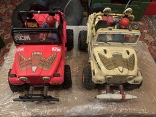 2X MARUI 1/10 RC SUPER WHEELIE CJ-7 GOLDEN EAGLE VINTAGE RARE