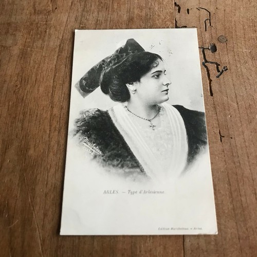 Cpa costume n172 arles - costume,