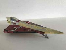 28 ⚜️ Vaisseau Star Wars Jedi Starfighter Obi-Wan Kenobi's Hasbro Année 2001