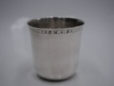 RARE TIMBALE CURON EN ARGENT