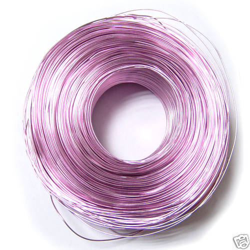 Lot mètres fil aluminium - 20,