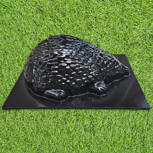 Cement hedgehog mold - hedgehog, mold,