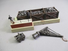 LQ1618 VOLLMER V611 Train Ho 1/87 Maquette montée Bac stockage charbon avec grue