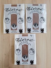 LOT DE 3 COLLANTS VOILE 15 DEN TAILLE 2 MARQUE TIERCE COULEUR MUSKAT