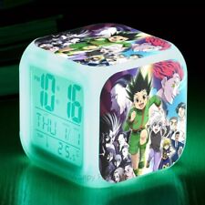 Hunter X Hunter Reveil Led 7 Couleurs Thermomètre kirua gon kurapika hisoka